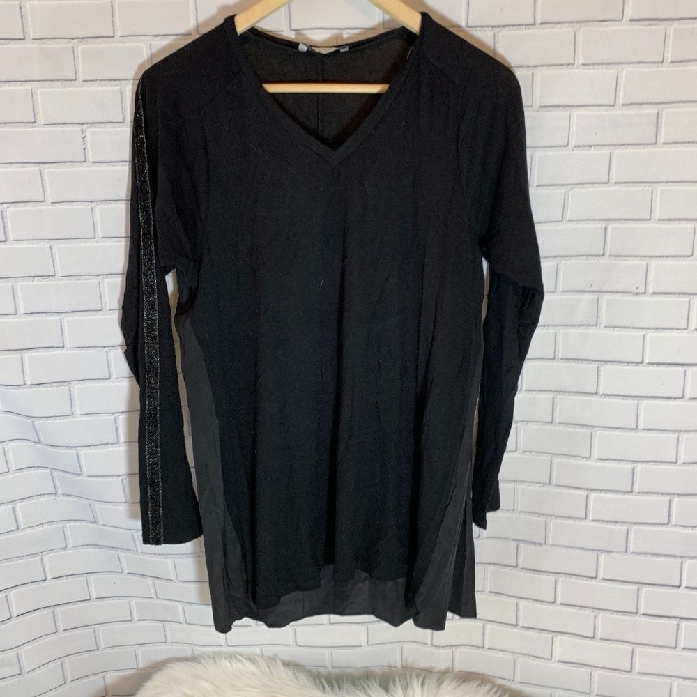 Lola & Sophie New York‎ Black V-Neck Top